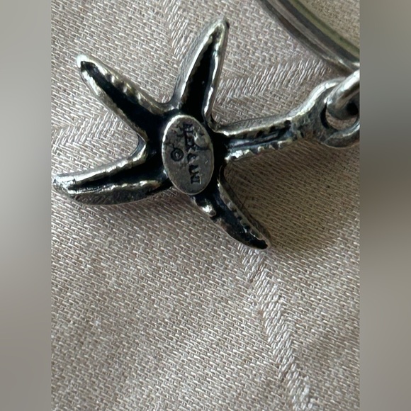Alex and Ani Starfish Expandable bracelet in silver tone. - Picture 10 of 10